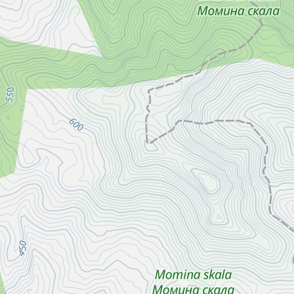 Map of Menenski Kamani