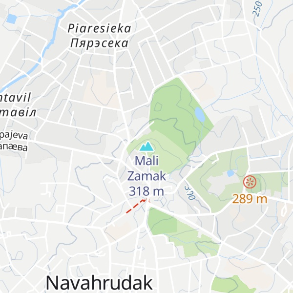 Map of Mali Zamak