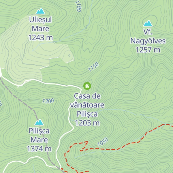 Map of Refugiul Pilișca