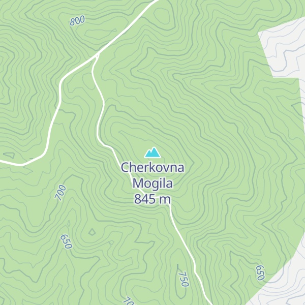 Map of Cherkovna Mogila