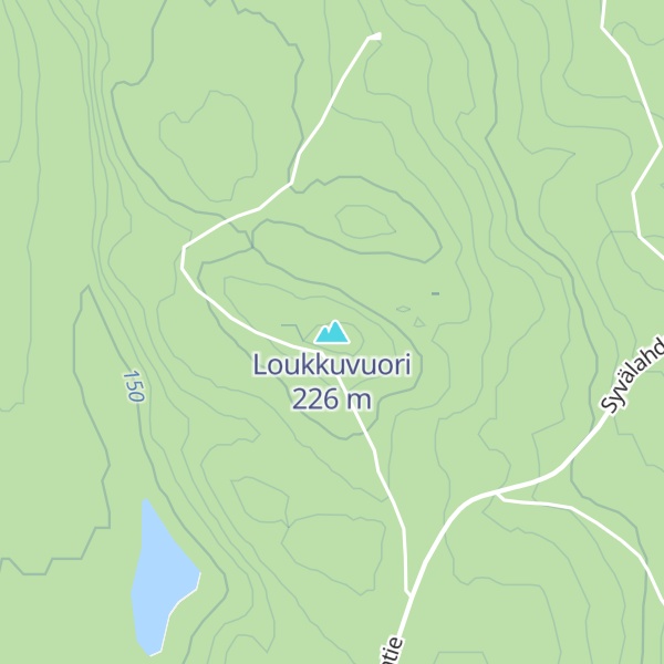Map of Loukkuvuori