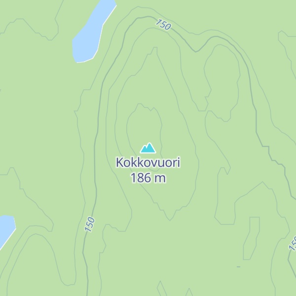 Map of Kokkovuori
