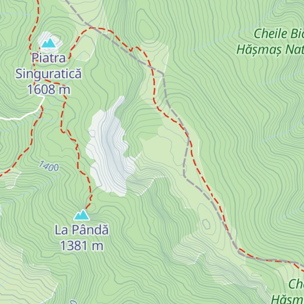 Map of Hăghimașul Mic