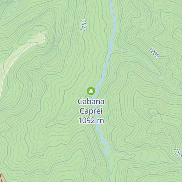 Map of Cabana Caprei