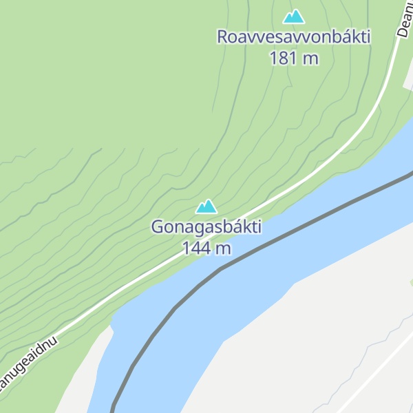 Map of Gonagasbákti