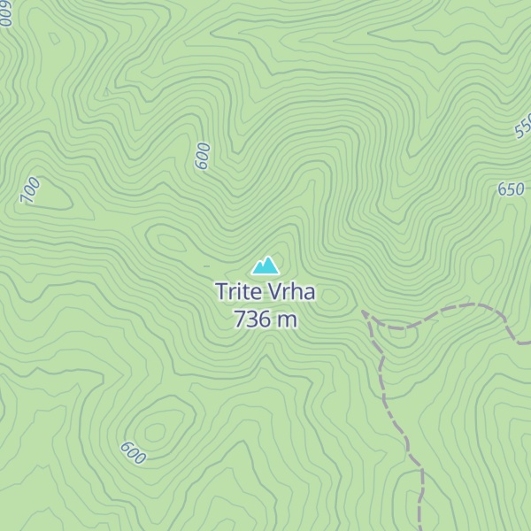 Map of Trite Vrha