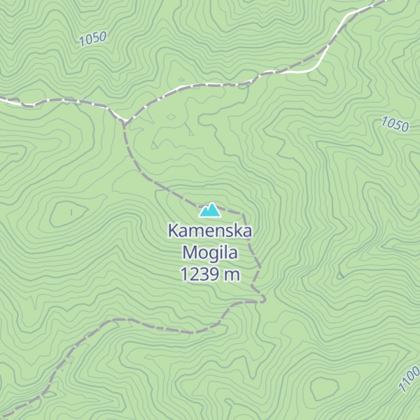 Map of Kamenska Mogila