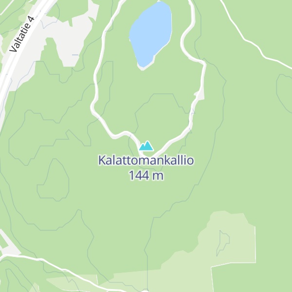 Map of Kalattomankallio