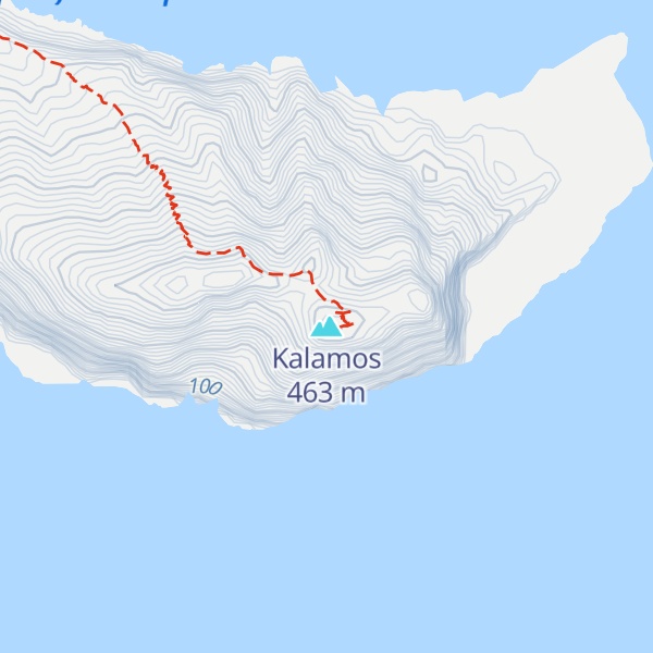 Map of Kalamos