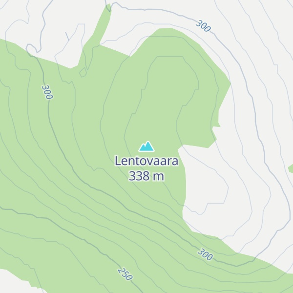 Map of Lentovaara