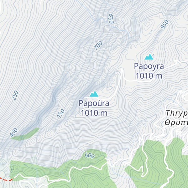 Map of Papoúra