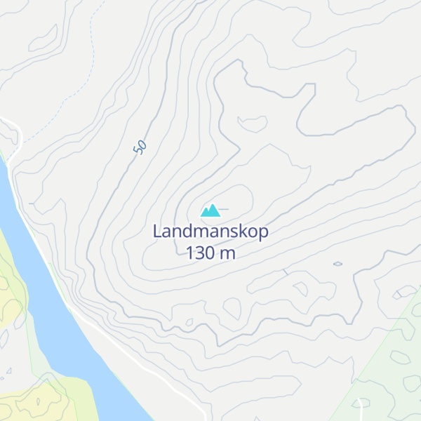Map of Landmanskop