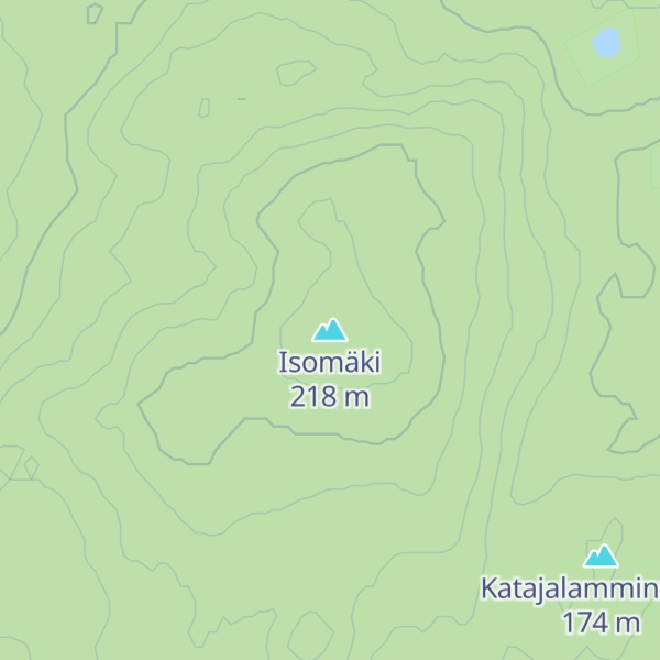 Map of Isomäki