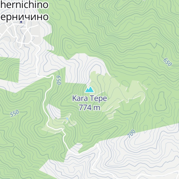 Map of Kara Tepe