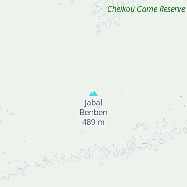 Map of Jabal Benben