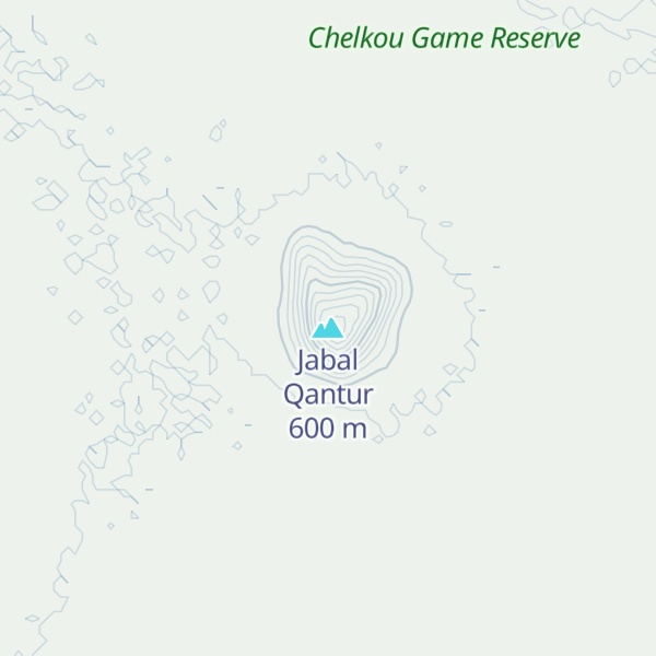 Map of Jabal Qantur