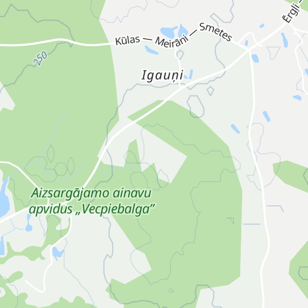 Map of Bākaskalns