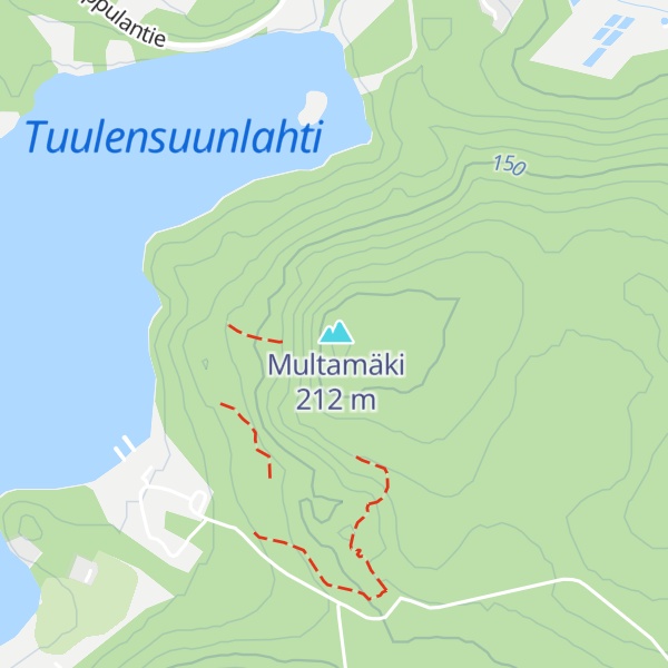Map of Multamäki