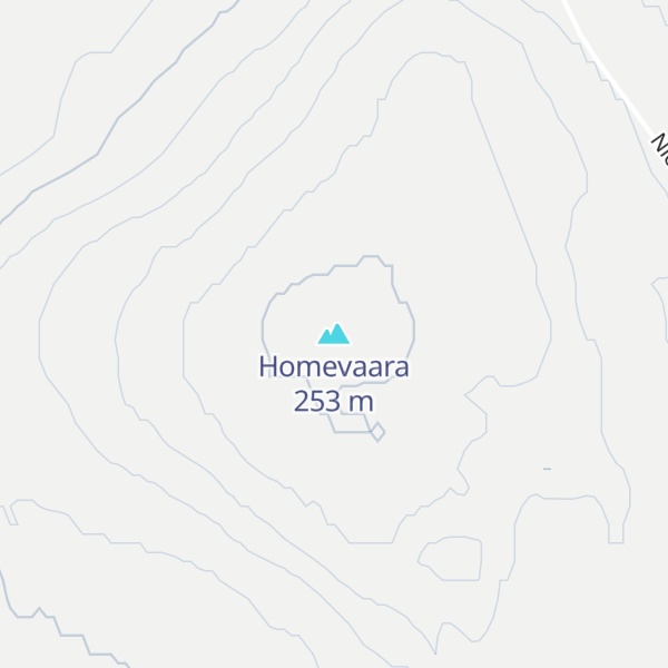 Map of Homevaara