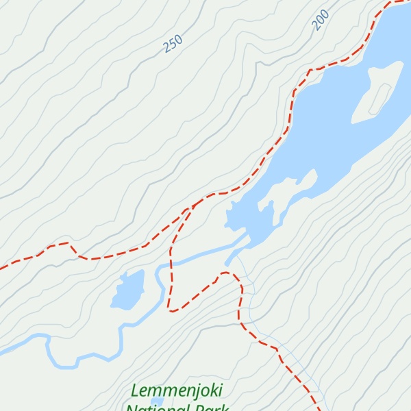 Map of Kultasatama autiotupa