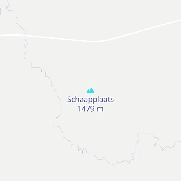 Map of Schaapplaats