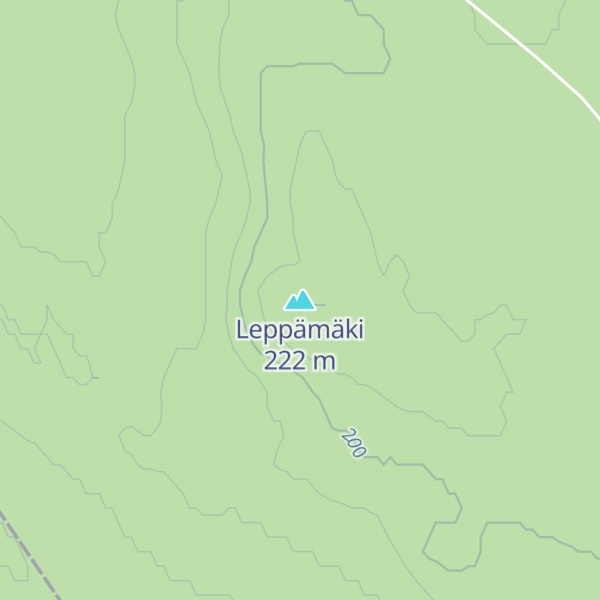 Map of Leppämäki