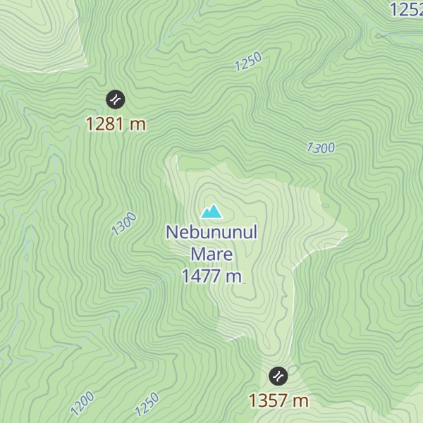 Map of Nebununul Mare