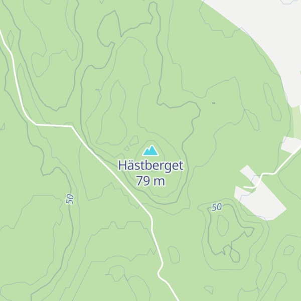 Map of Hästberget