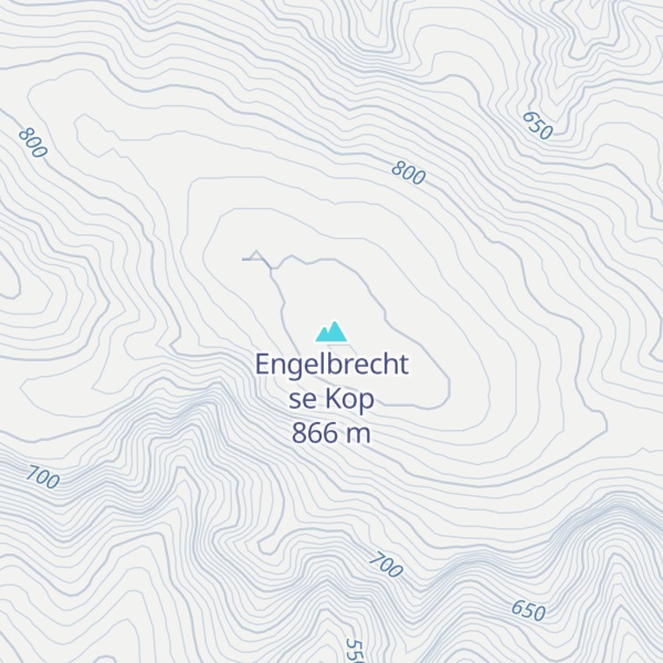 Map of Engelbrecht se Kop