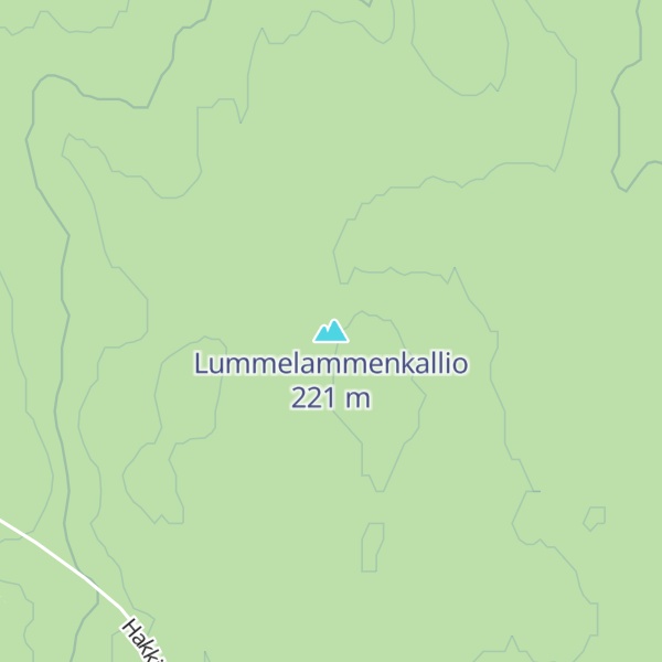 Map of Lummelammenkallio