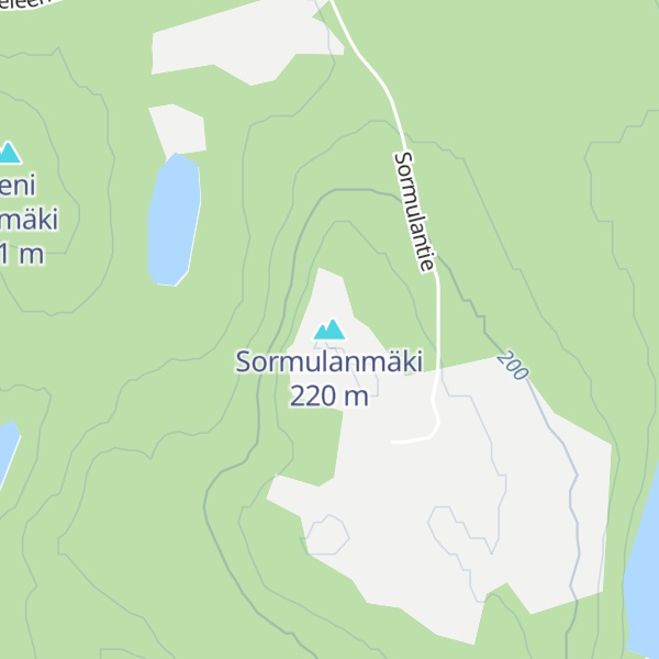 Map of Sormulanmäki