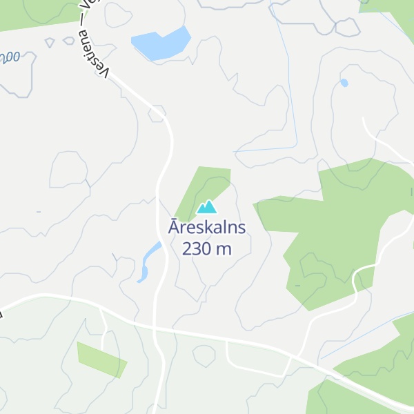Map of Āreskalns