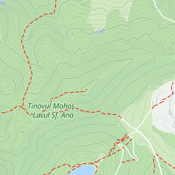 Map of Ciomatul Mare