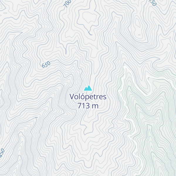 Map of Volópetres