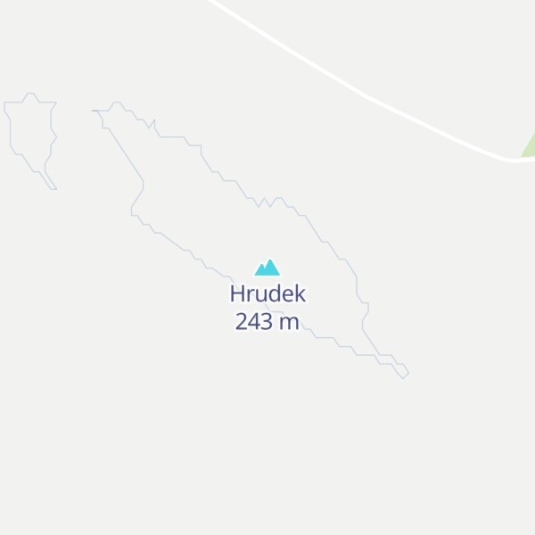 Map of Hrudek