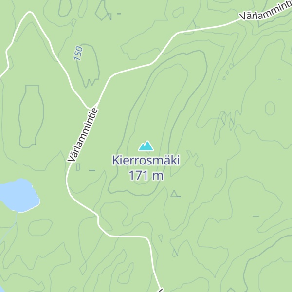 Map of Kierrosmäki