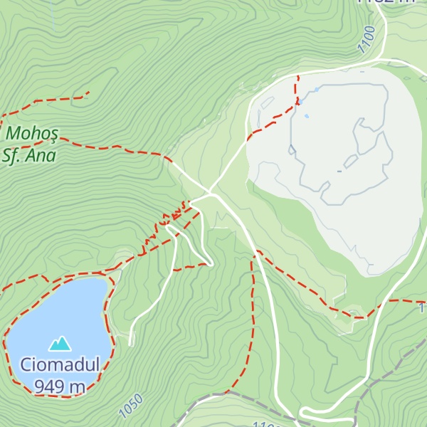 Map of Cabana Sfânta Ana