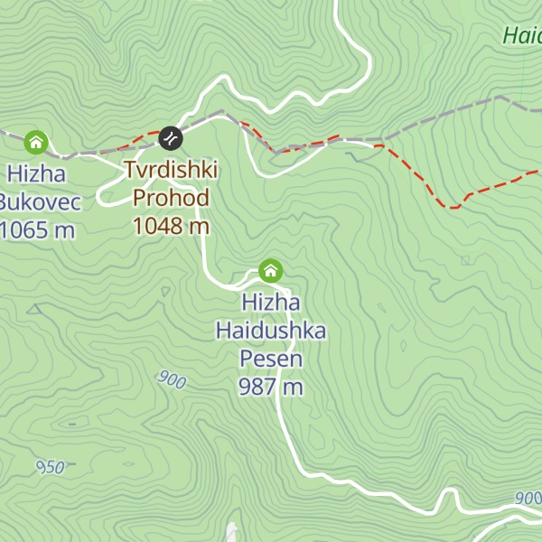 Map of Hizha Haidushka Pesen