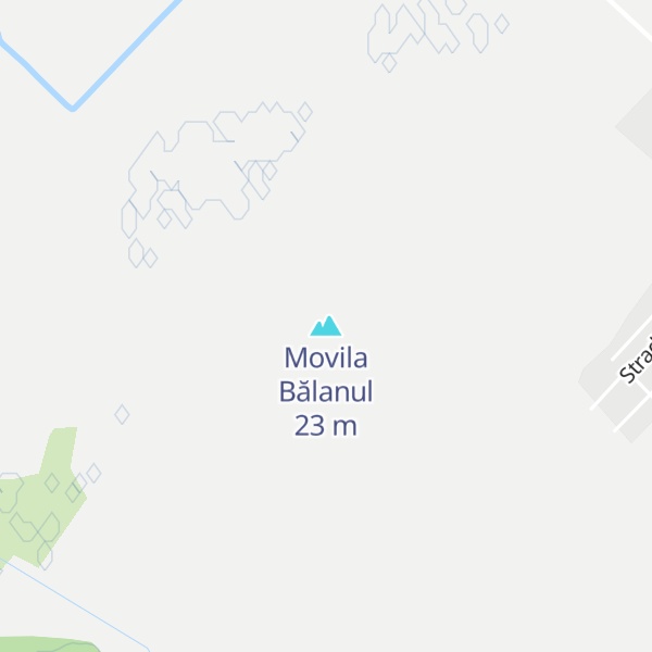 Map of Movila Bălanul