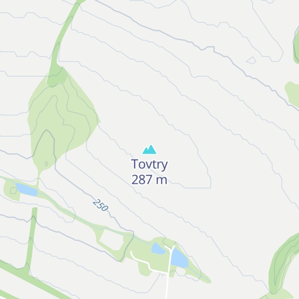 Map of Tovtry