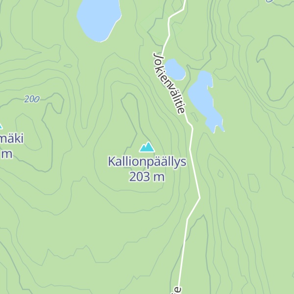 Map of Kallionpäällys
