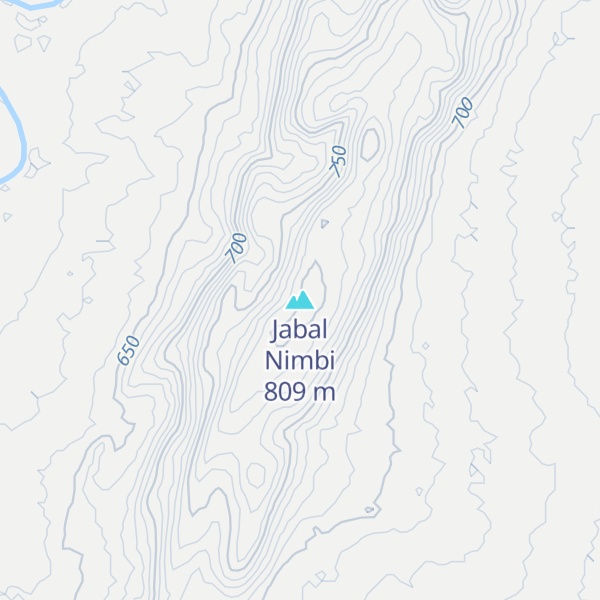 Map of Jabal Nimbi