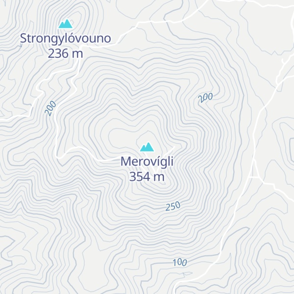 Map of Merovígli