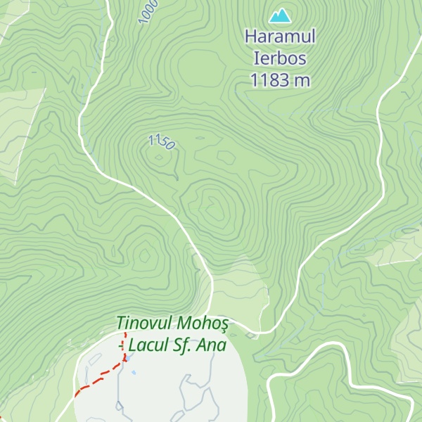 Map of Mohoș