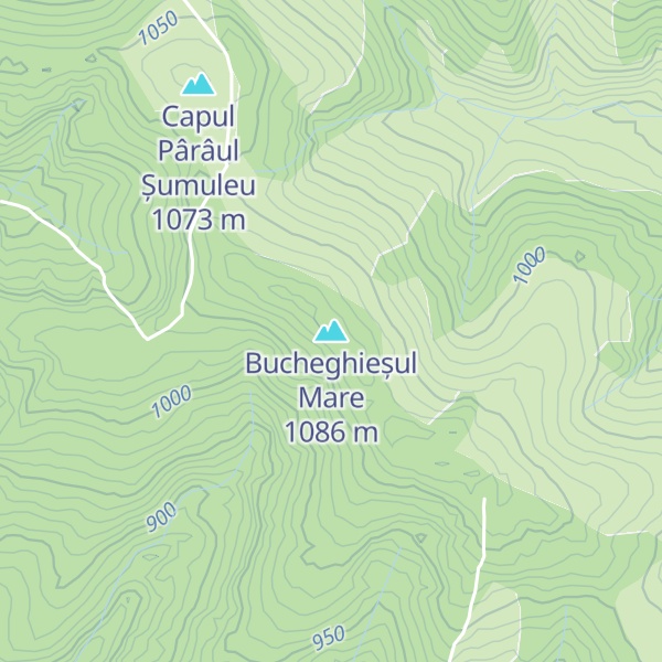 Map of Bucheghieșul Mare