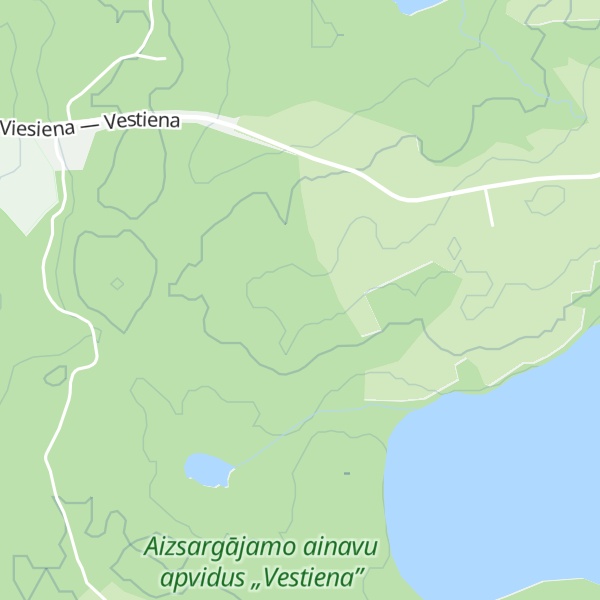 Map of Kaļvu kalns