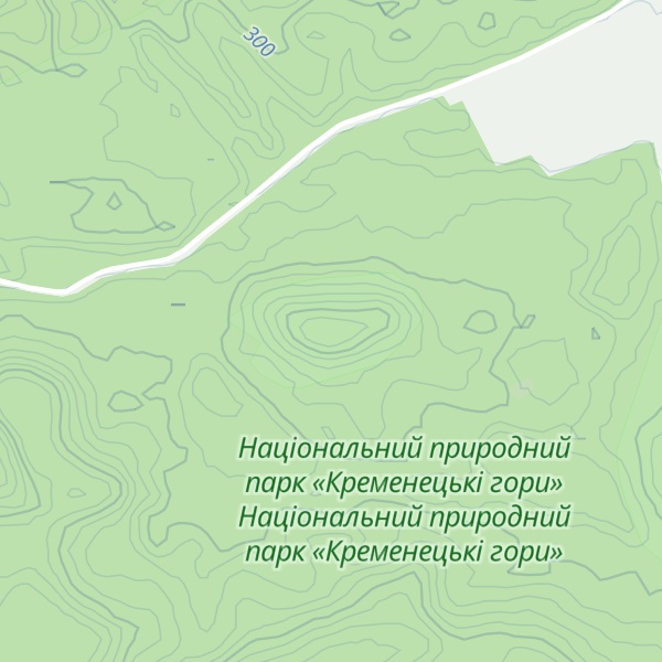 Map of Hora Danylova