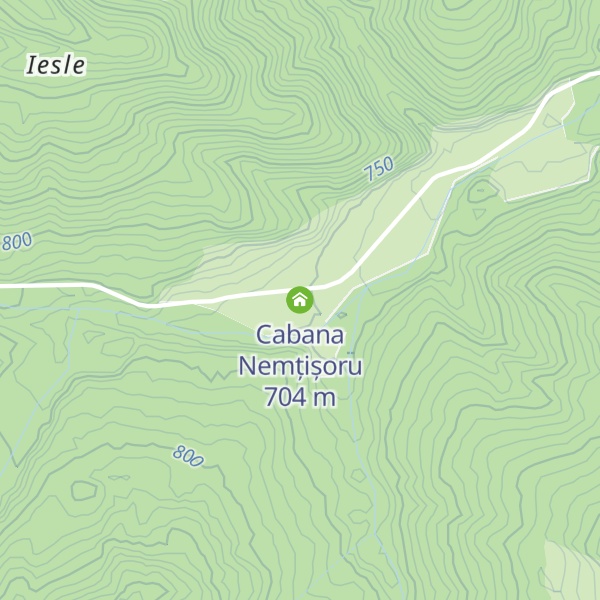 Map of Cabana Nemțișoru
