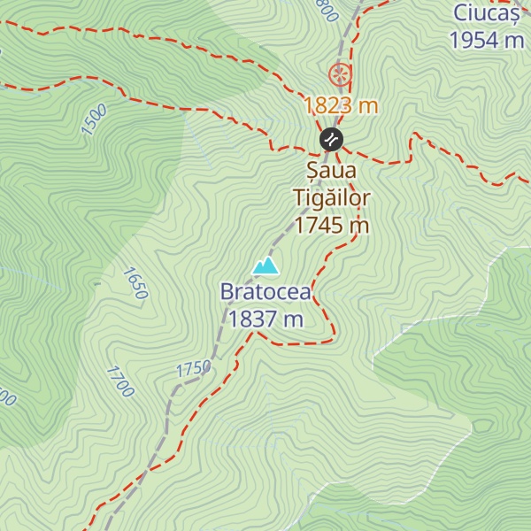 Map of Bratocea