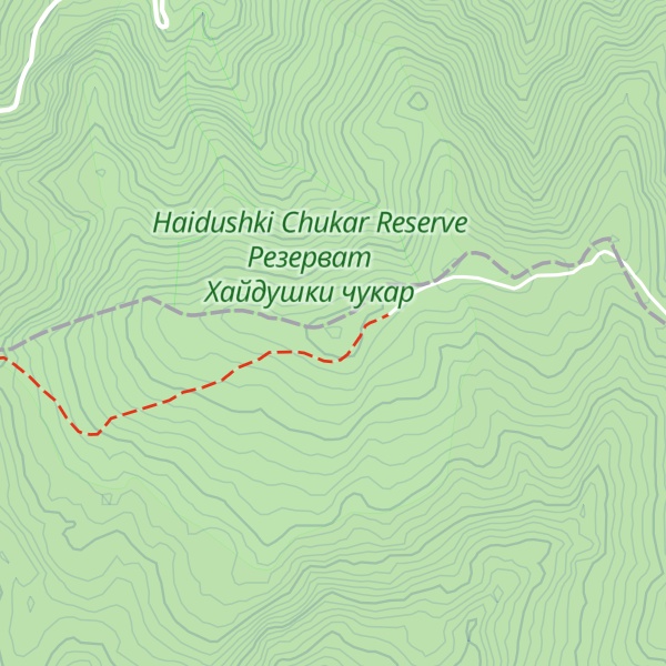 Map of Haidushki Chukar
